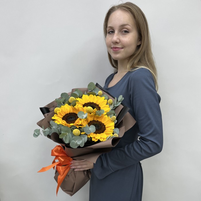 Букет на 1 Сентября Осеннее ассорти